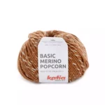 BASIC MERINO POPCORN 106-cobre/blanco